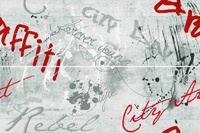 City Graffity - 2 плочки 25x75см